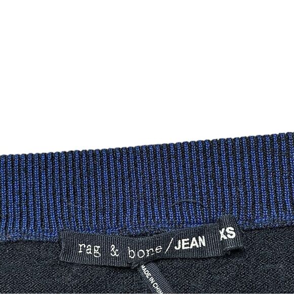 RAG & BONE Jean Kendra V-Neck Sweater Dress Black Size XS - Picture 6 of 7